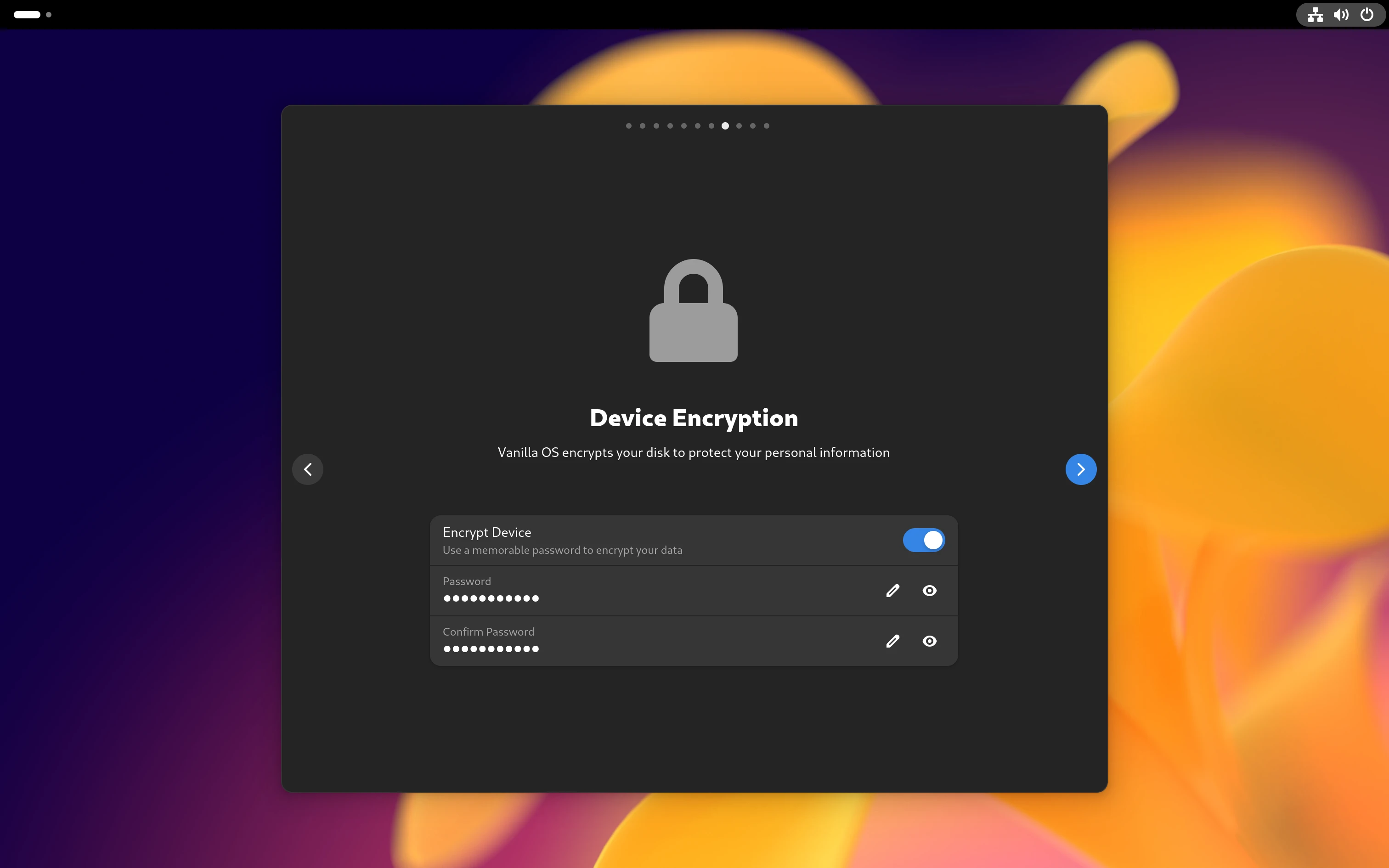 Encryption Page